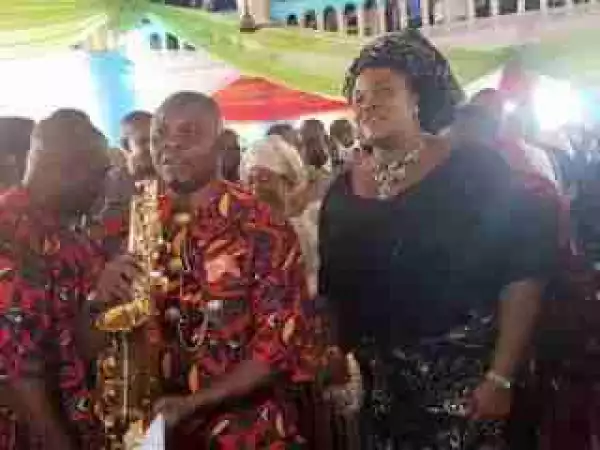 Former First Lady, Patience Jonathan, Spotted At Event In Rivers State (Photos)